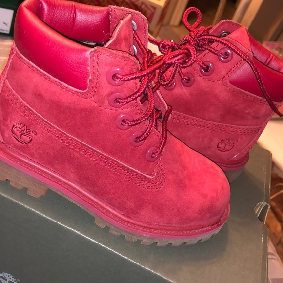 red timbs toddler